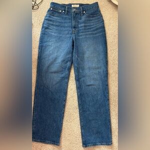 Madewell straight jean